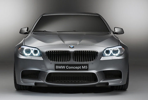 Frontal del nuevo BMW M5 2011 Ampliar imagen