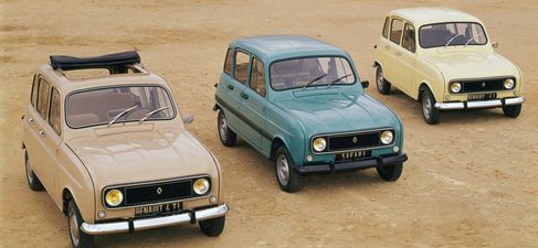  Modelos de Renault 4