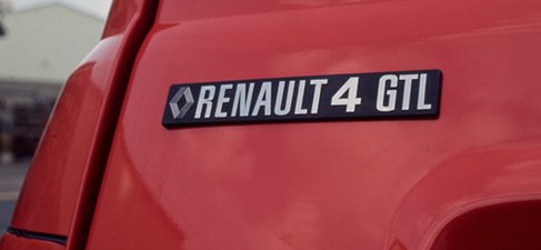 Chapa del Renault 4