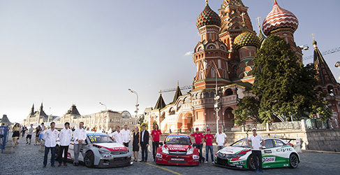 WTCC en la Plaza Roja