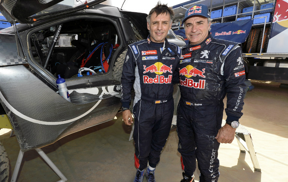 Sainz-Cruz, con mucho optimismo al Dakar 2016.