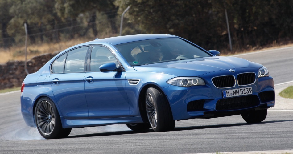 BMW M5 F10 en circuito