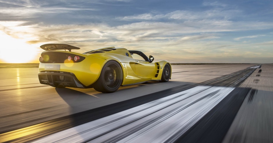 El Hennessey Venom GT el descapotable más rápido del mundo