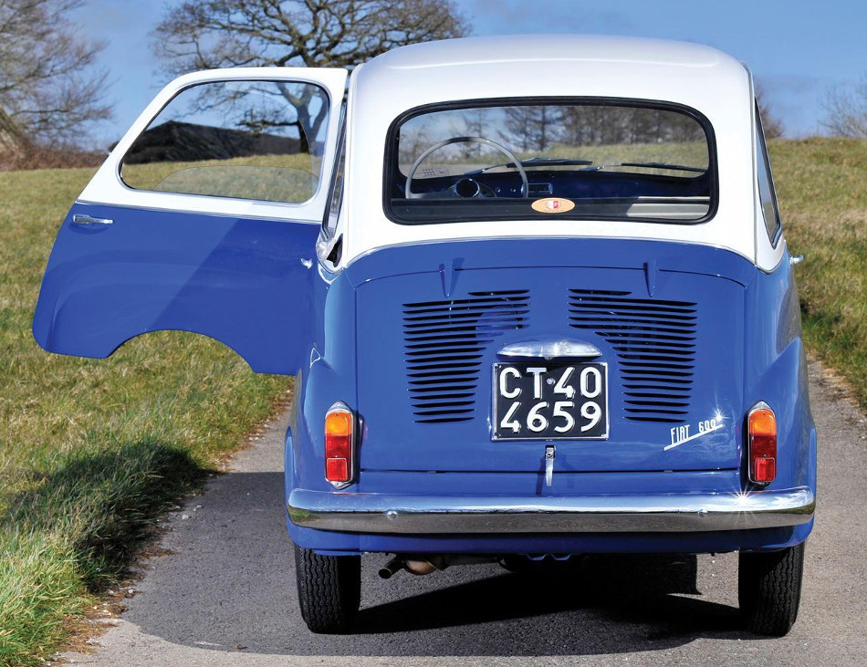 Un vehículo italiano conocido por pocos, El Fiat 600 Múltipla 1956