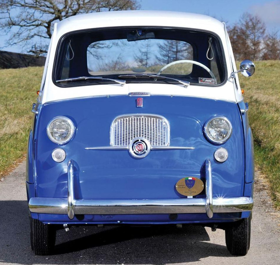 Un vehículo italiano conocido por pocos, El Fiat 600 Múltipla 1956