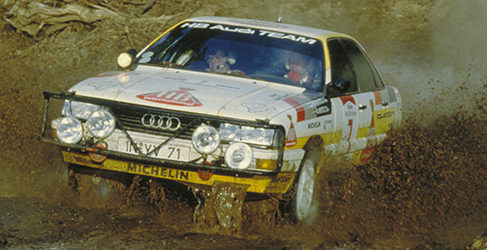 Audi Quattro rallys