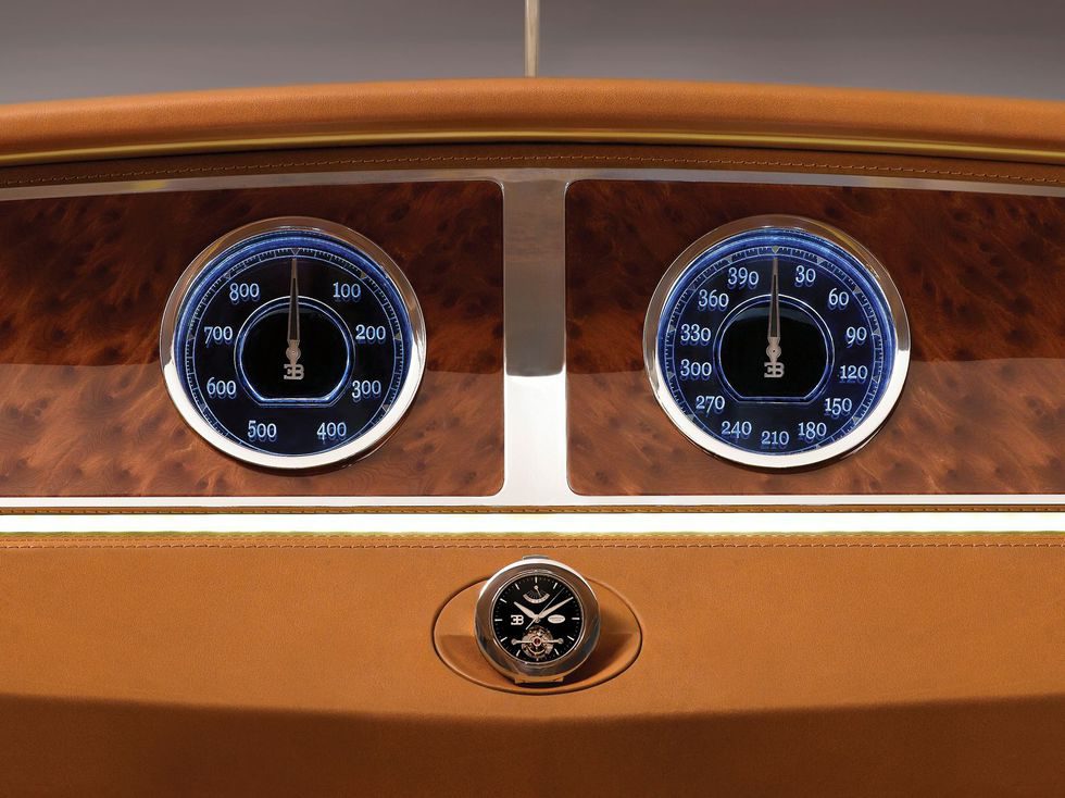 Relojes del Bugatti 16C Galibier