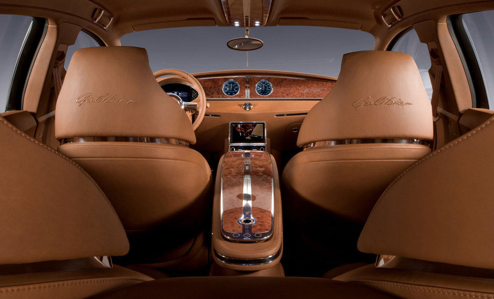 Asientos del Bugatti 16C Galibier