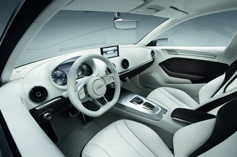 Interior del Audi A3 e-tron Concept