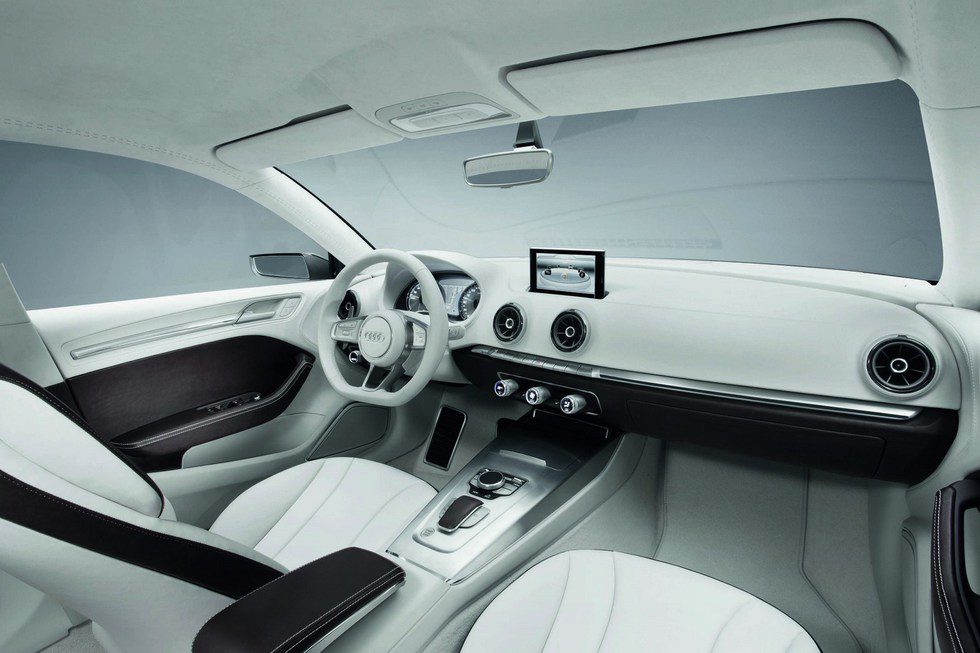 Habitáculo del Audi A3 e-tron Concept
