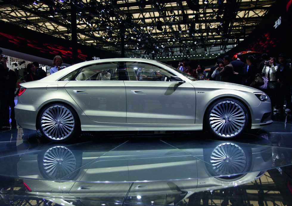 El Audi A3 e-tron Concept acaparó miradas en Shangai 2011