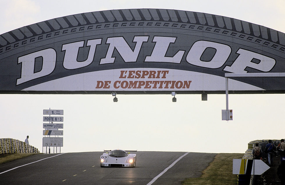El Sauber-Mercedes C9 Grupo C