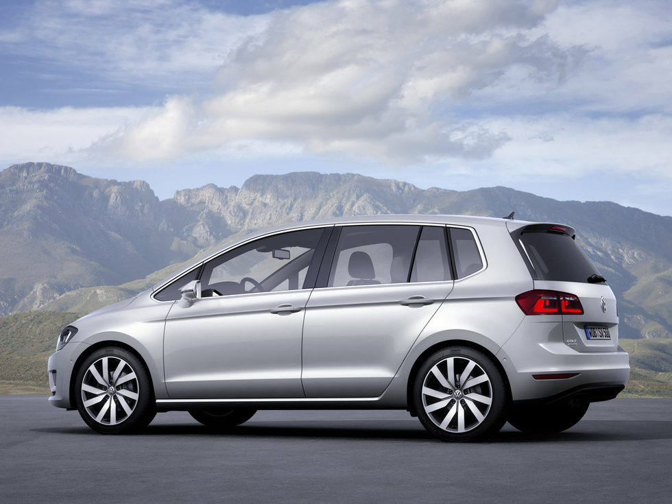 Volkswagen Golf Sportsvan detalle trasera
