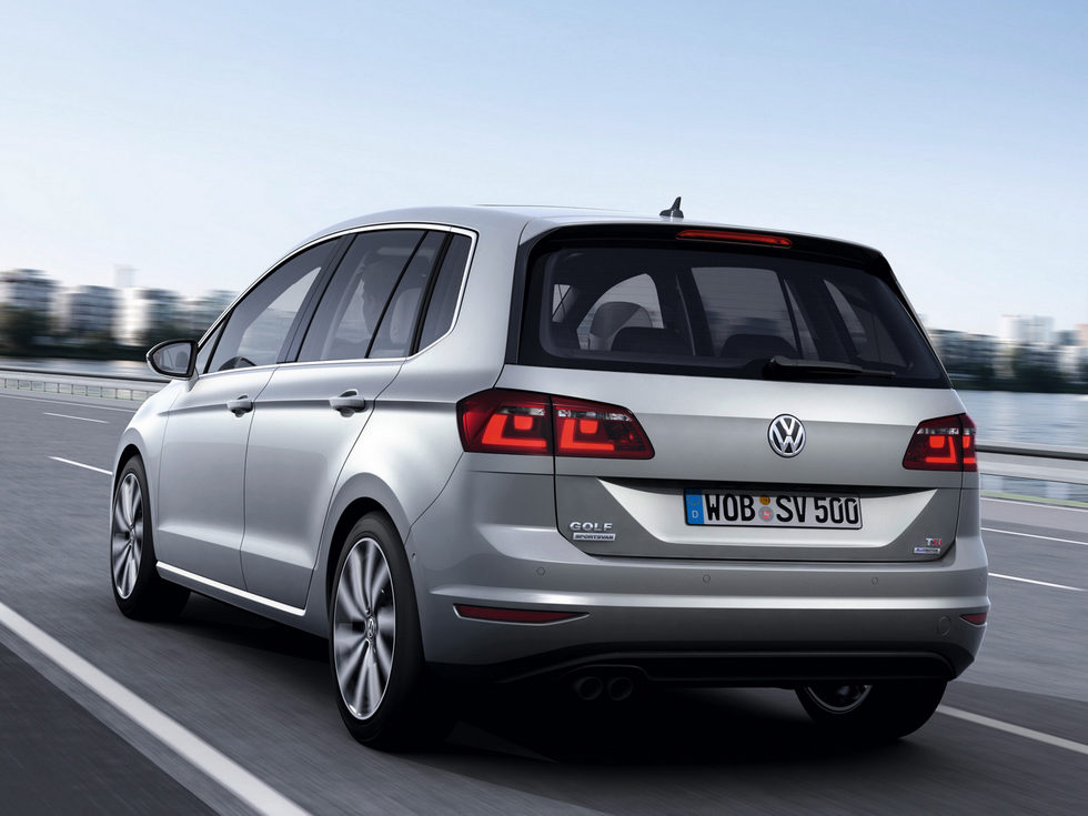 Volkswagen Golf Sportsvan detalle trasera