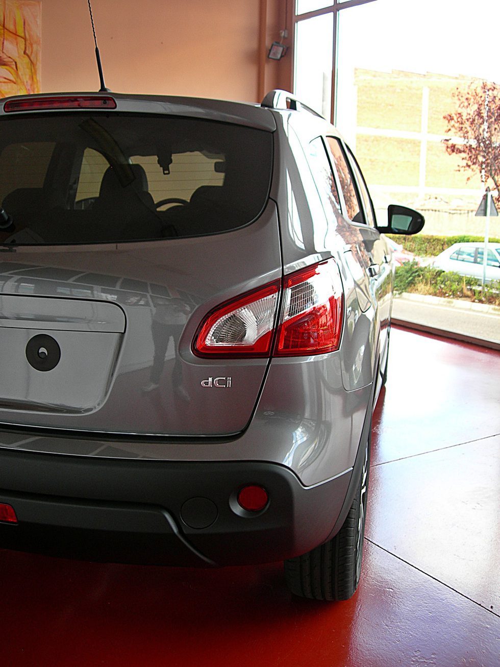 Nissan Qashqai detalle esquina trasera