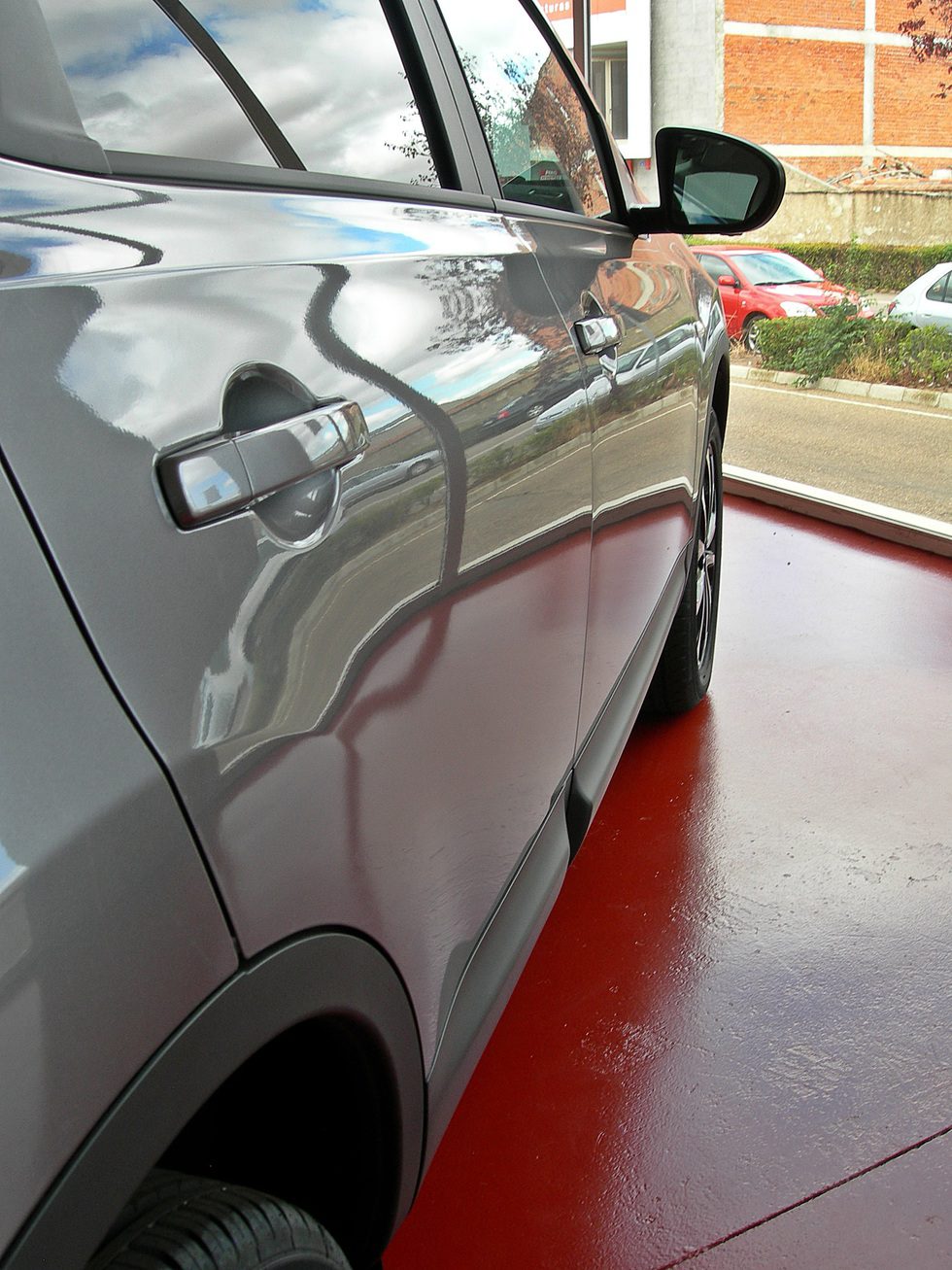 Nissan Qashqai detalle líneas de la carrocería