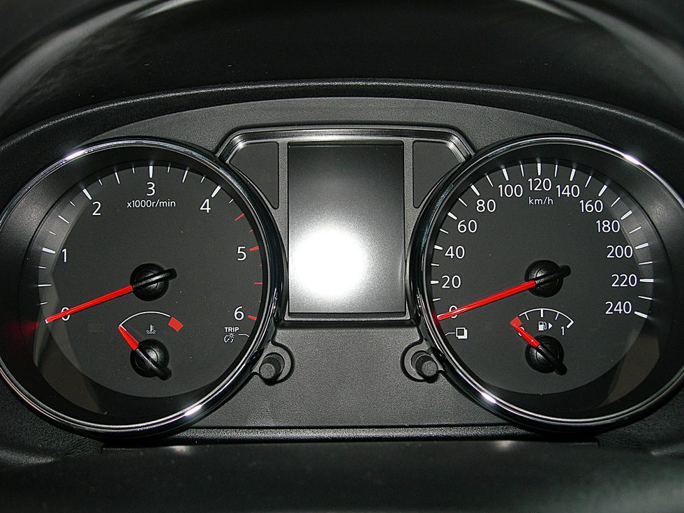 Nissan Qashqai detalle cuadro de instrumentos