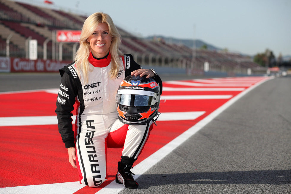 María de Villota, test driver de Marussia F1 Team
