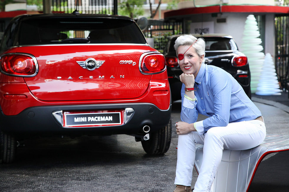 María de Villota embajadora de Mini