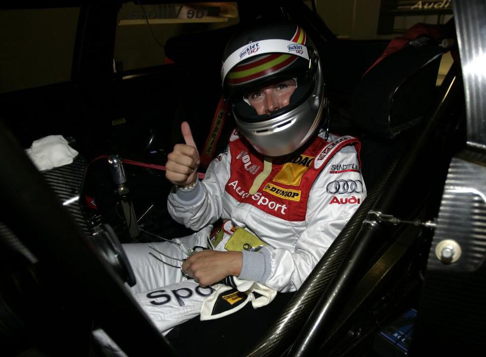 María de Villota probó un Audi del DTM