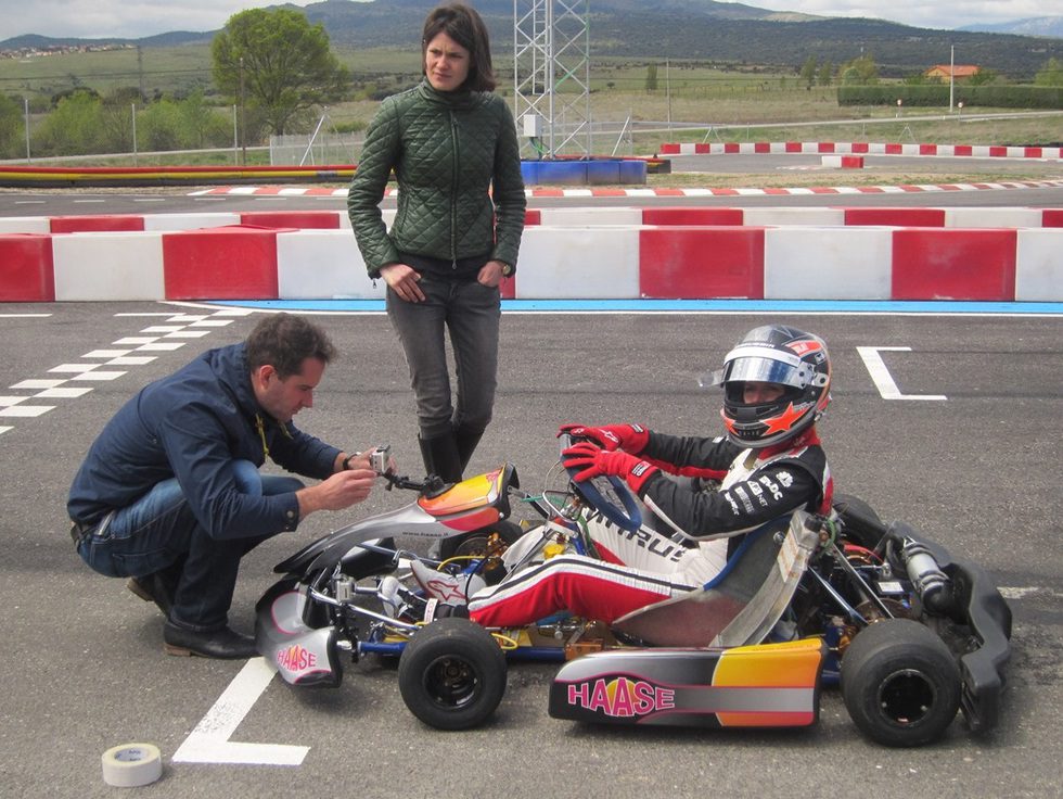 Los karts fueron el inicio de María de Villota