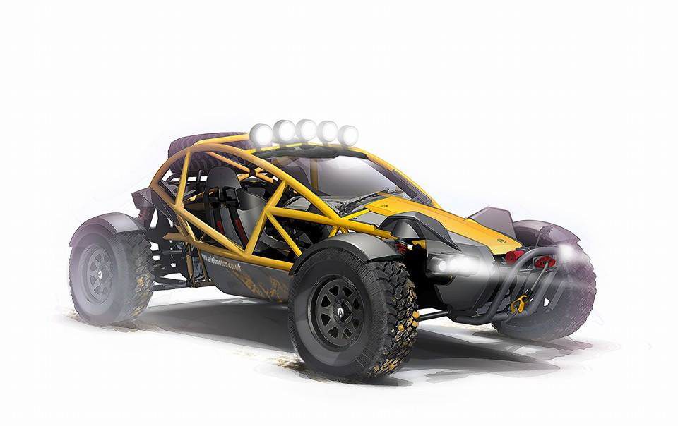 Ariel Nomad boceto