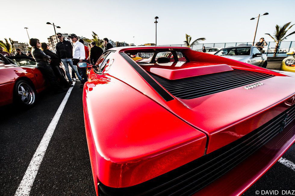 Ferrari Testarossa rear