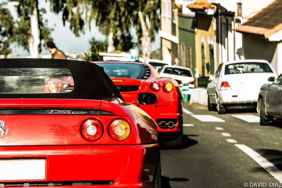 Ferrari F355 spider rear