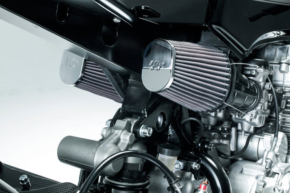 Honda CB 750 Café Racer Rebellion - filtros