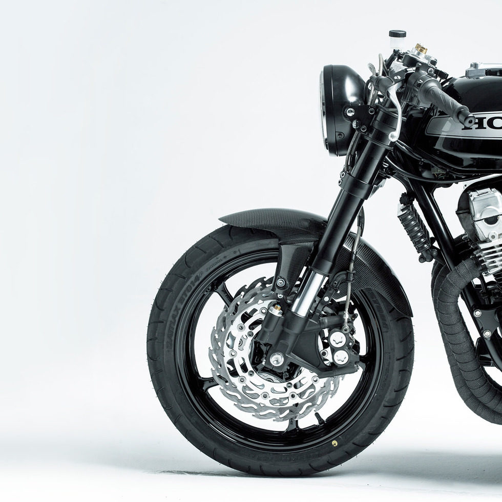 Honda CB 750 Café Racer Rebellion - detalle