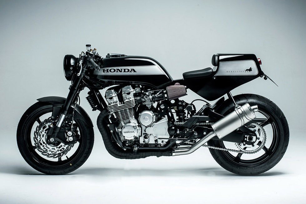 Honda CB 750 Café Racer Rebellion - side