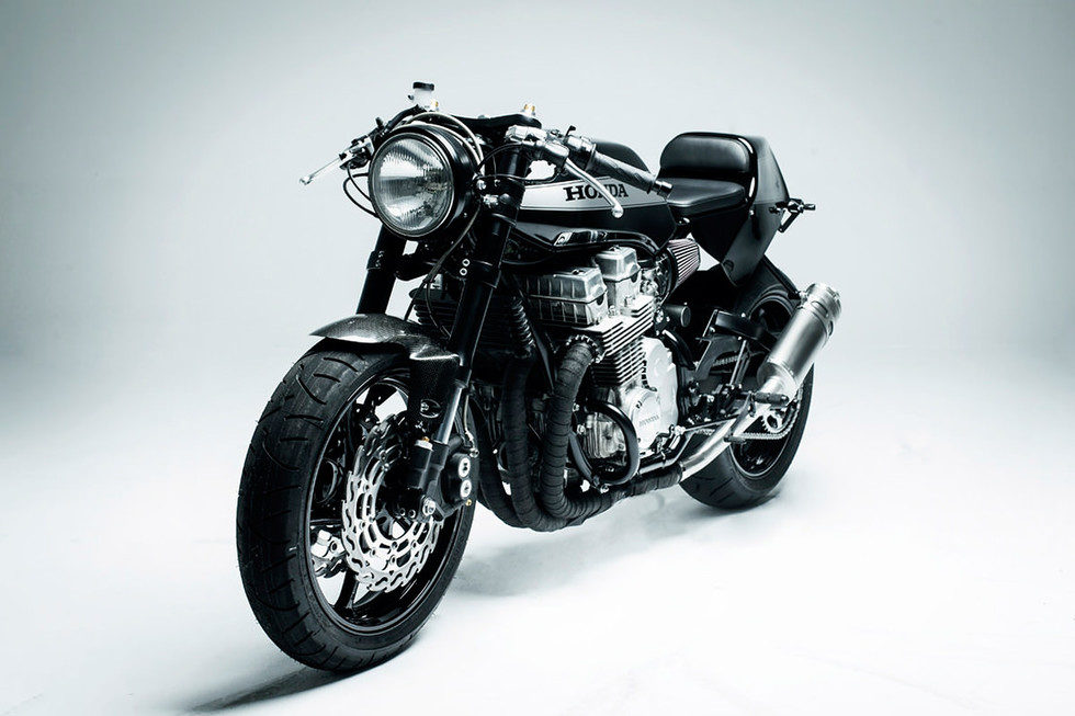 Honda CB 750 Café Racer Rebellion - detalle