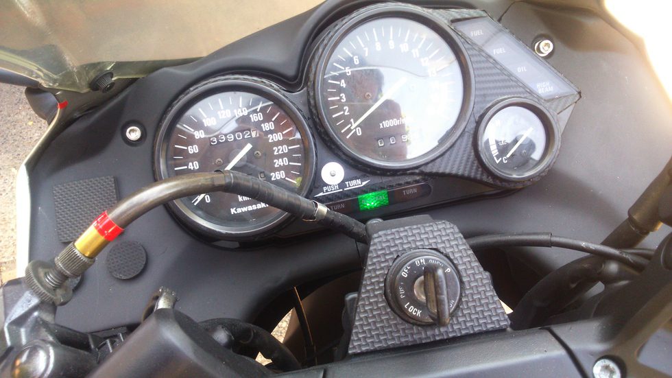 Kawasaki ZZR 600 1990 - tablero