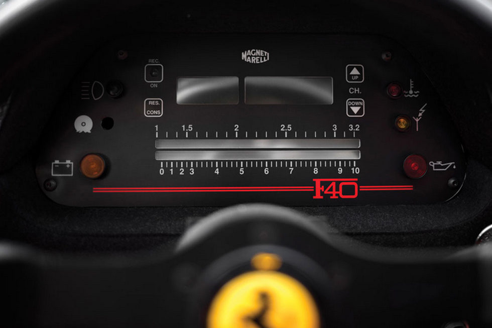 Ferrari F40 LM - Cuadro digital