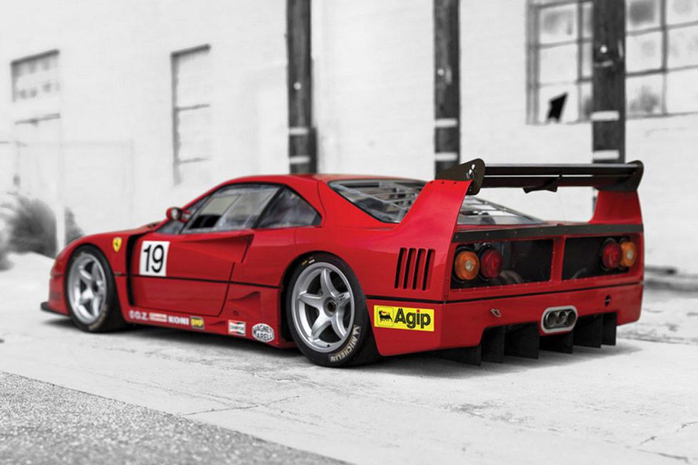 Ferrari F40 LM - Trasera