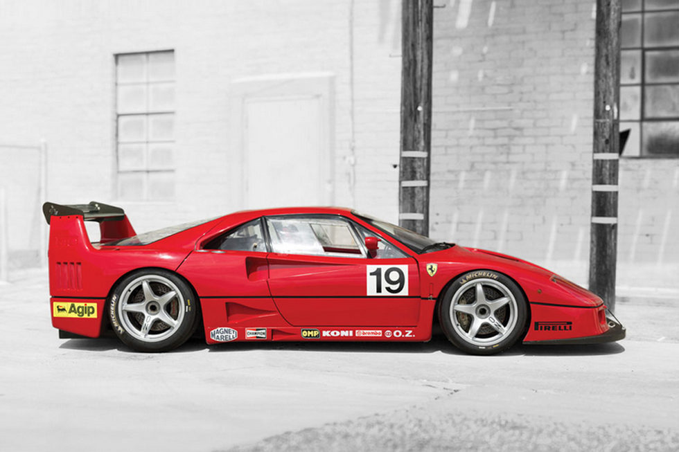 Ferrari F40 LM - Lateral
