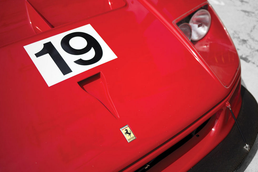 Ferrari F40 LM - Detalle frontal