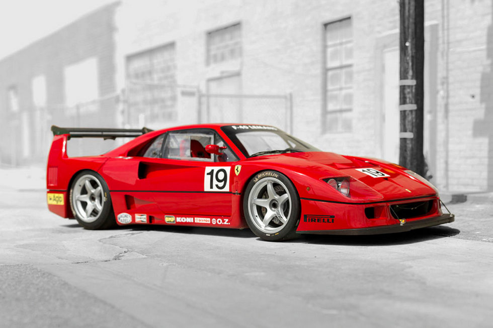 Ferrari F40 LM - Frontal