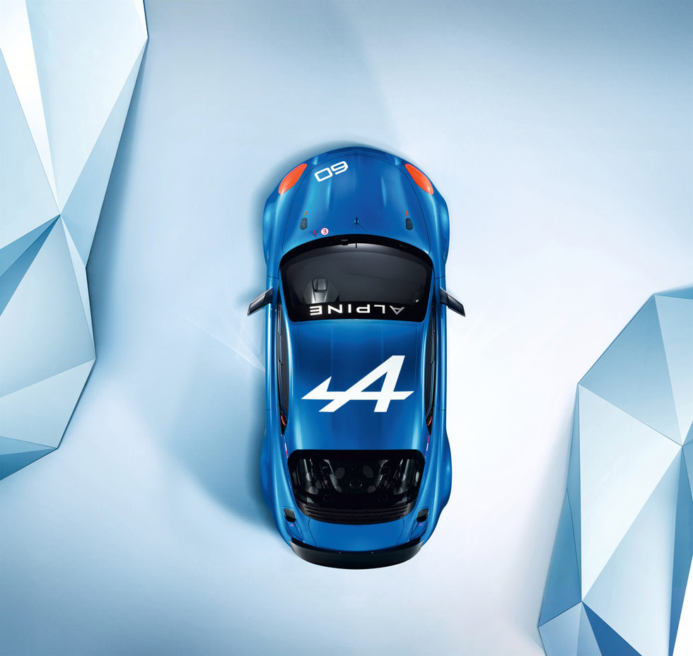 Alpine Celebration Dieppe Show Car - Cenital