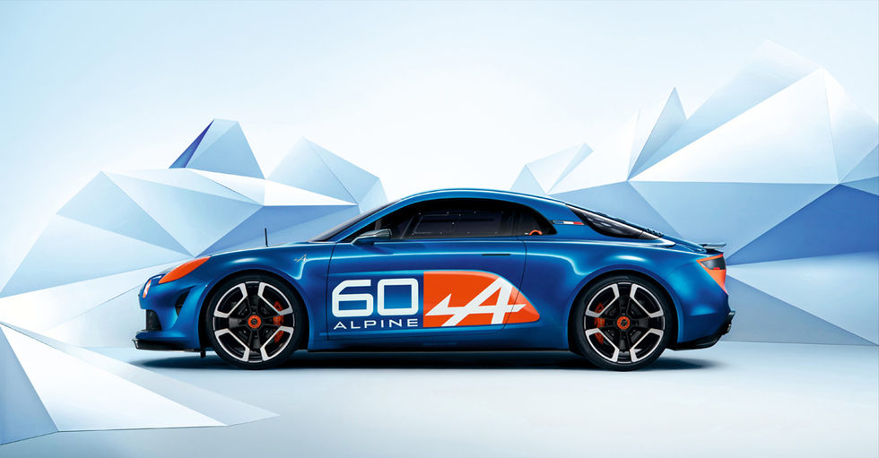 Alpine Celebration Dieppe Show Car - Lateral