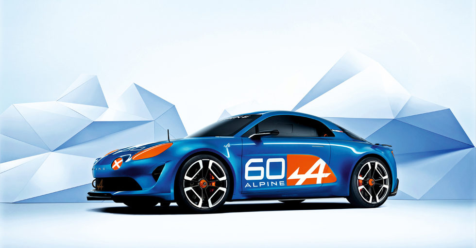 Alpine Celebration Dieppe Show Car - Lateral 3/4