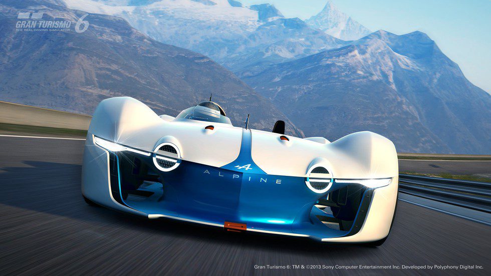 Alpine Vision Gran Turismo - Frontal