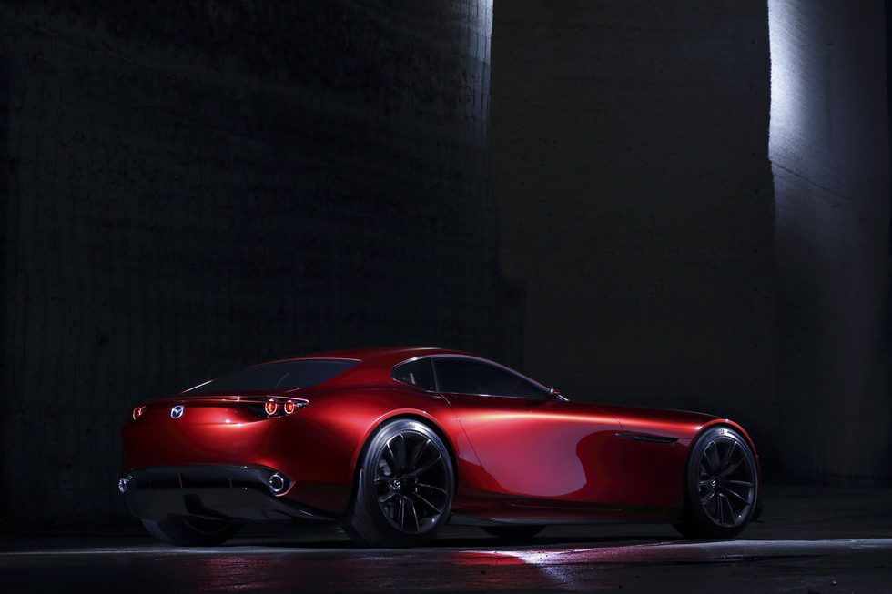 Mazda RX-Vision 2015 - vista trasera
