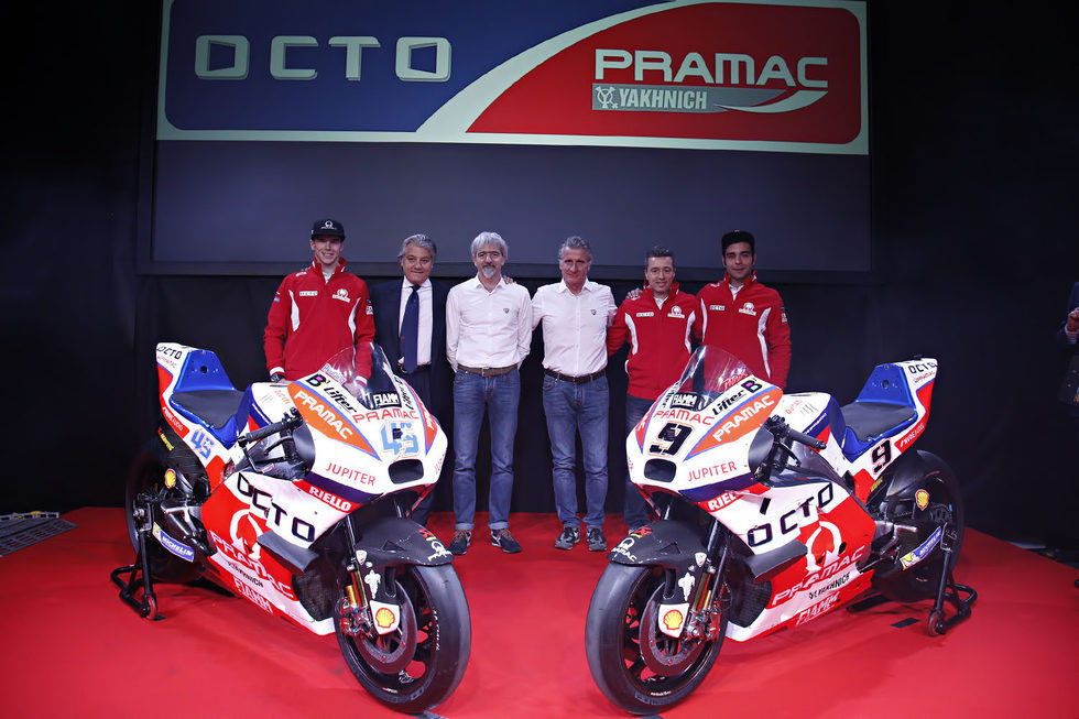 Presentación de las Ducati Octo Pramac