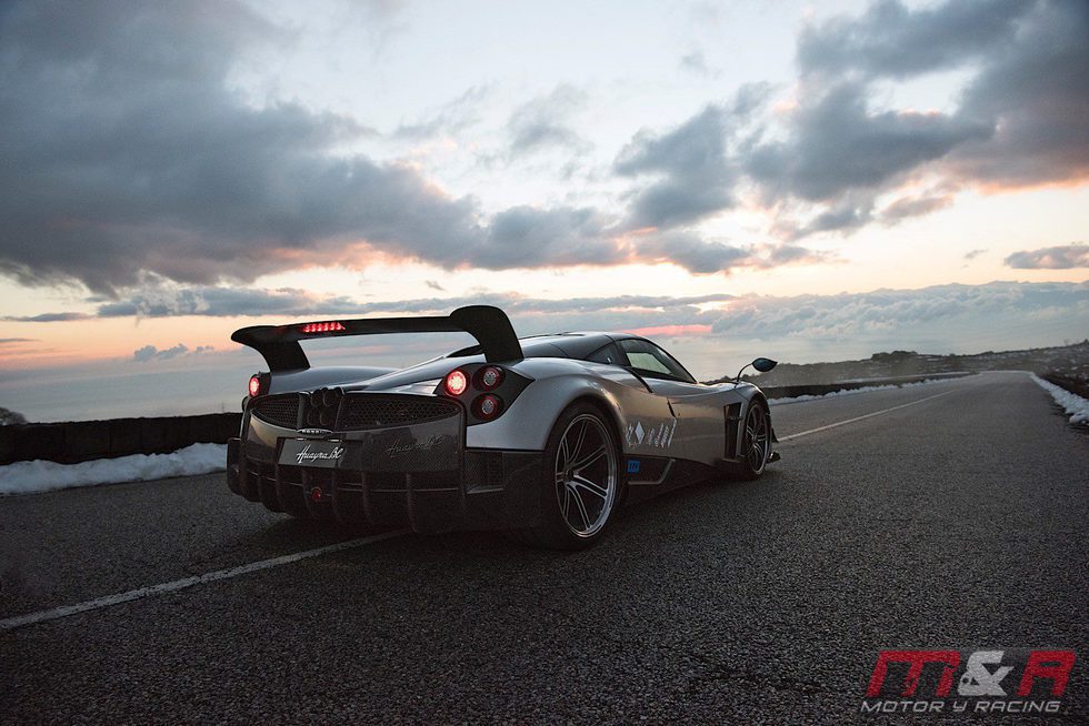 Pagani Huayra BC - vista trasera
