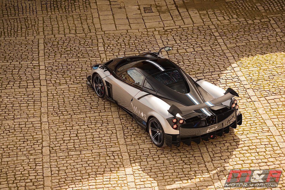 Pagani Huayra BC - aérea
