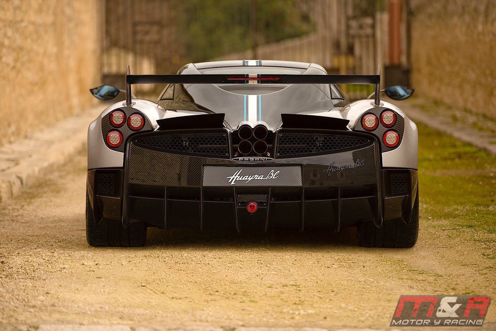 Pagani Huayra BC - atrás