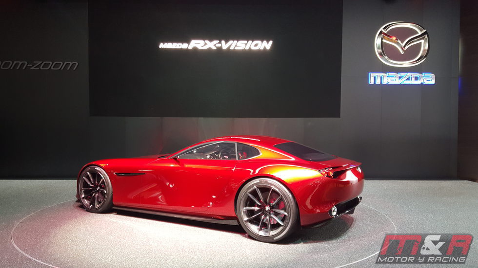 Mazda RX-Vision Concept 2016 Ginebra - lateral