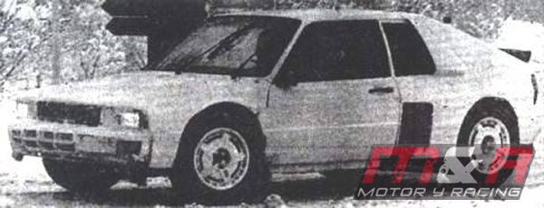 Audi Group S Rally Prototype - espía