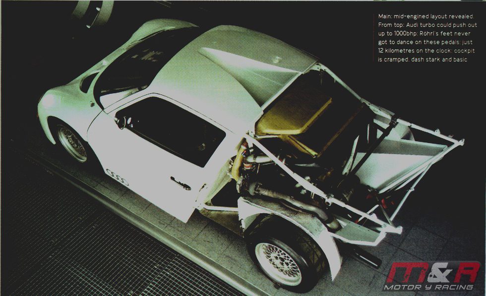 Audi Group S Rally Prototype - top